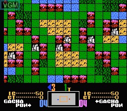 Image in-game du jeu SD Gundam World - Gachapon Senshi - Scramble Wars sur Nintendo Famicom Disk