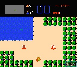 Image in-game du jeu Zelda no Densetsu - The Hyrule Fantasy sur Nintendo Famicom Disk