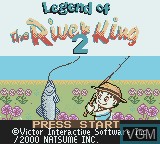 Image de l'ecran titre du jeu Legend of the River King 2 sur Nintendo Game Boy Color