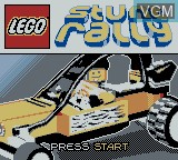 Image de l'ecran titre du jeu LEGO Stunt Rally sur Nintendo Game Boy Color