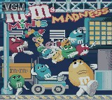 Image de l'ecran titre du jeu M&M's Minis Madness sur Nintendo Game Boy Color