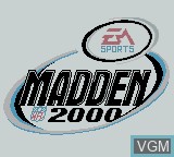 Image de l'ecran titre du jeu Madden NFL 2000 sur Nintendo Game Boy Color