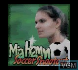 Image de l'ecran titre du jeu Mia Hamm Soccer Shootout sur Nintendo Game Boy Color
