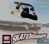 Image de l'ecran titre du jeu MTV Sports - Skateboarding Featuring Andy Macdonald sur Nintendo Game Boy Color