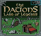 Image de l'ecran titre du jeu Nations, The - Land of Legends sur Nintendo Game Boy Color