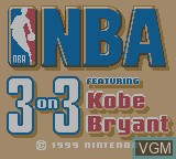 Image de l'ecran titre du jeu NBA 3 on 3 Featuring Kobe Bryant sur Nintendo Game Boy Color