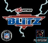 Image de l'ecran titre du jeu NFL Blitz sur Nintendo Game Boy Color