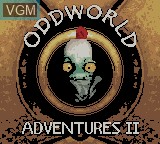 Image de l'ecran titre du jeu Oddworld Adventures 2 sur Nintendo Game Boy Color