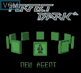Image de l'ecran titre du jeu Perfect Dark sur Nintendo Game Boy Color