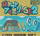 Image de l'ecran titre du jeu Pocket Family GB2 sur Nintendo Game Boy Color