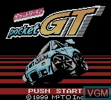Image de l'ecran titre du jeu Pocket GT sur Nintendo Game Boy Color