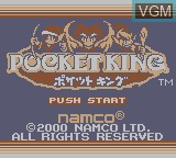 Image de l'ecran titre du jeu Pocket King sur Nintendo Game Boy Color