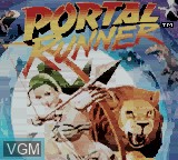 Image de l'ecran titre du jeu Portal Runner sur Nintendo Game Boy Color