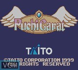 Image de l'ecran titre du jeu Puchi Carat sur Nintendo Game Boy Color