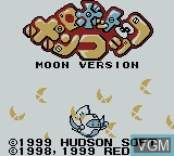 Image de l'ecran titre du jeu Robot Ponkottsu - Moon Version sur Nintendo Game Boy Color