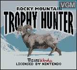 Image de l'ecran titre du jeu Rocky Mountain - Trophy Hunter sur Nintendo Game Boy Color