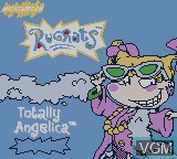 Image de l'ecran titre du jeu Rugrats - Totally Angelica sur Nintendo Game Boy Color