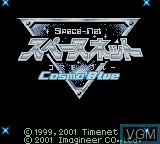 Image de l'ecran titre du jeu Space-Net - Cosmo Blue sur Nintendo Game Boy Color
