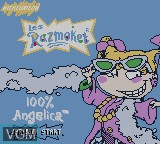 Image de l'ecran titre du jeu Razmoket, Les - 100% Angelica sur Nintendo Game Boy Color
