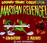 Image de l'ecran titre du jeu Looney Tunes Collector - Martian Revenge! sur Nintendo Game Boy Color