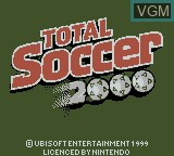 Image de l'ecran titre du jeu David O'Leary's Total Soccer 2000 sur Nintendo Game Boy Color