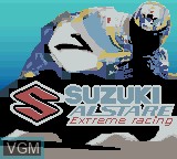 Image de l'ecran titre du jeu Suzuki Alstare Extreme Racing sur Nintendo Game Boy Color