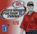 Image de l'ecran titre du jeu Tiger Woods PGA Tour 2000 sur Nintendo Game Boy Color