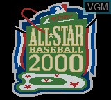 Image de l'ecran titre du jeu All-Star Baseball 2000 sur Nintendo Game Boy Color