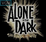 Image de l'ecran titre du jeu Alone in the Dark - The New Nightmare sur Nintendo Game Boy Color