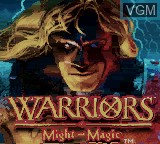Image de l'ecran titre du jeu Warriors of Might and Magic sur Nintendo Game Boy Color