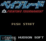 Image de l'ecran titre du jeu BeyBlade - Fighting Tournament sur Nintendo Game Boy Color