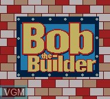 Image de l'ecran titre du jeu Bob the Builder - Fix it Fun! sur Nintendo Game Boy Color