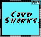 Image de l'ecran titre du jeu Card Sharks sur Nintendo Game Boy Color