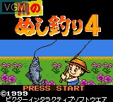 Image de l'ecran titre du jeu Kawa no Nushi Tsuri 4 sur Nintendo Game Boy Color