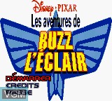 Image de l'ecran titre du jeu Aventures de Buzz l'Eclair, Les sur Nintendo Game Boy Color
