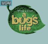 Image de l'ecran titre du jeu Bug's Life, A sur Nintendo Game Boy Color