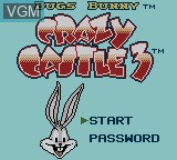 Image de l'ecran titre du jeu Bugs Bunny - Crazy Castle 3 sur Nintendo Game Boy Color