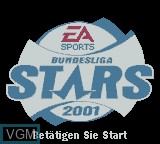 Image de l'ecran titre du jeu Bundesliga Stars 2001 sur Nintendo Game Boy Color
