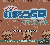 Image de l'ecran titre du jeu Itsudemo Pachinko GB - CR Monster House sur Nintendo Game Boy Color