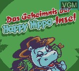 Image de l'ecran titre du jeu Das Geheimnis der Happy Hippo-Insel sur Nintendo Game Boy Color