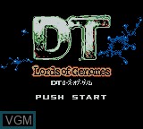 Image de l'ecran titre du jeu DT - Lords of Genomes sur Nintendo Game Boy Color