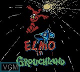 Image de l'ecran titre du jeu Elmo in Grouchland sur Nintendo Game Boy Color