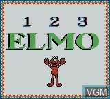 Image de l'ecran titre du jeu Elmo's 123s sur Nintendo Game Boy Color