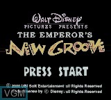 Image de l'ecran titre du jeu Emperor's New Groove, The sur Nintendo Game Boy Color