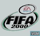 Image de l'ecran titre du jeu FIFA 2000 sur Nintendo Game Boy Color