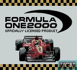 Image de l'ecran titre du jeu Formula One 2000 sur Nintendo Game Boy Color