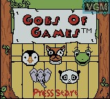 Image de l'ecran titre du jeu Gobs of Games sur Nintendo Game Boy Color