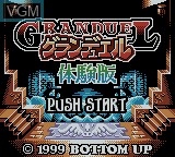 Image de l'ecran titre du jeu Gran Duel - Shinki Dungeon no Hihou Trial Version sur Nintendo Game Boy Color