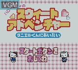 Image de l'ecran titre du jeu Hello Kitty no Sweet Adventure - Daniel Kun ni Aitai sur Nintendo Game Boy Color