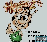 Image de l'ecran titre du jeu Hugo 2 1/2 sur Nintendo Game Boy Color